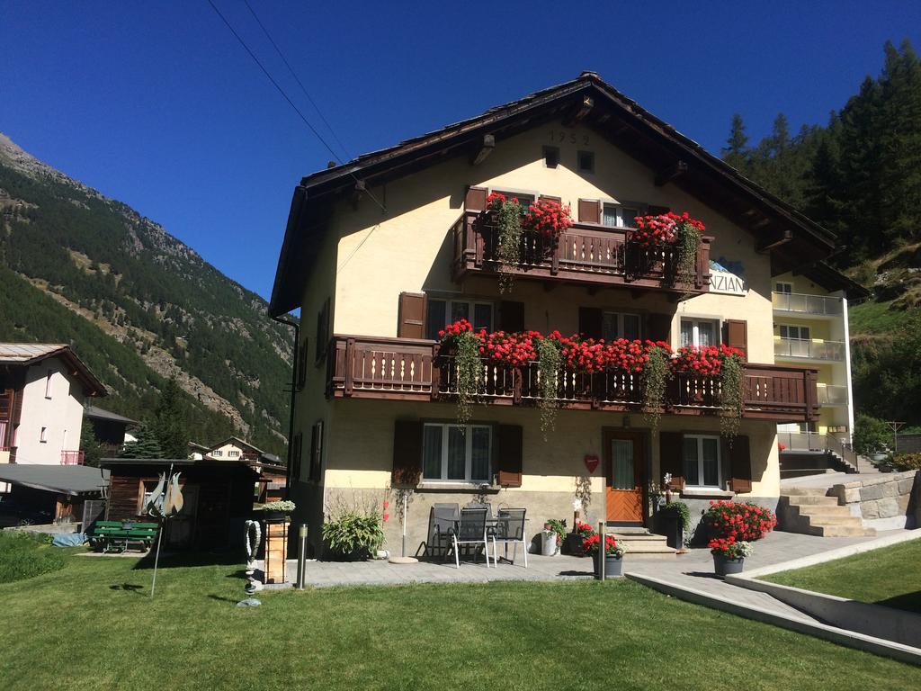 Apartment Enzian Saas-Grund Exterior foto